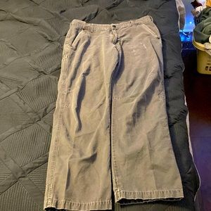 Grey 34x32 wrangler jeans.